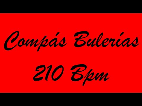 Compás Bulerías 210 Bpm - Bases Flamencas
