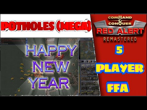 (603) - C&C Remastered - Potholes (Mega) - 5 Player FFA