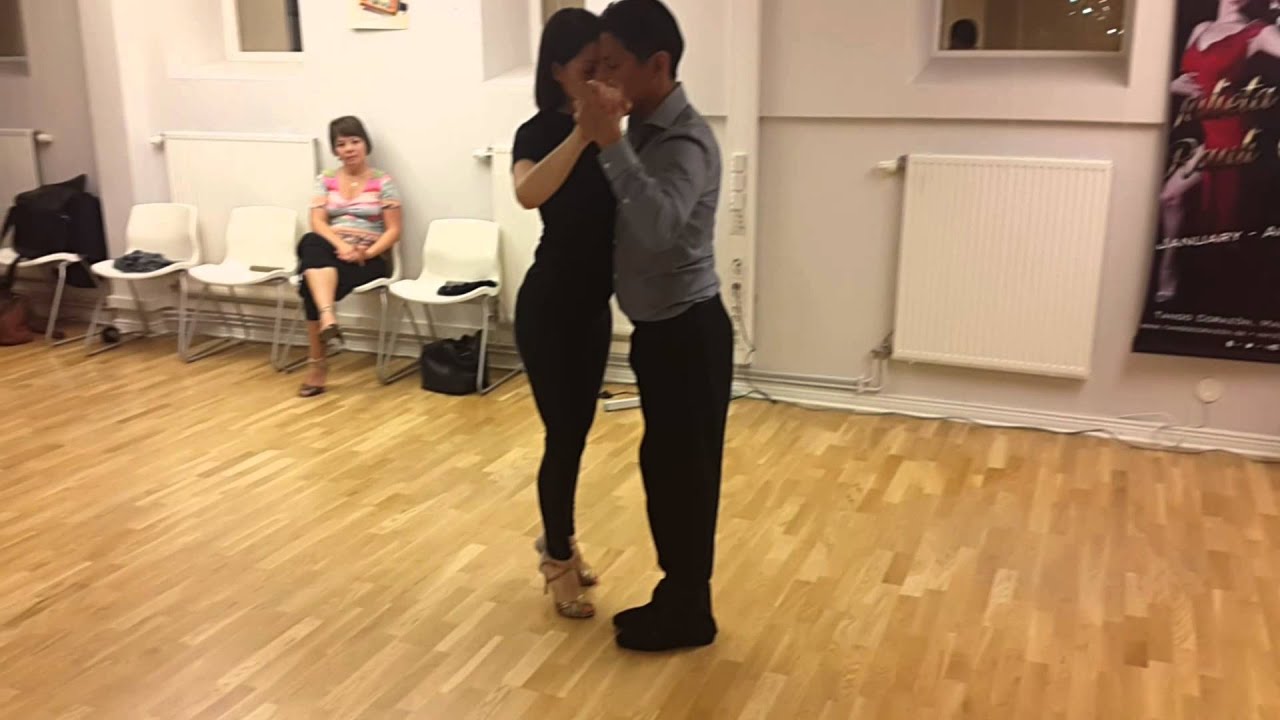 Tango Corazón Advanced Class 5 with Julieta Qüesta and Rauli Choque October 2014