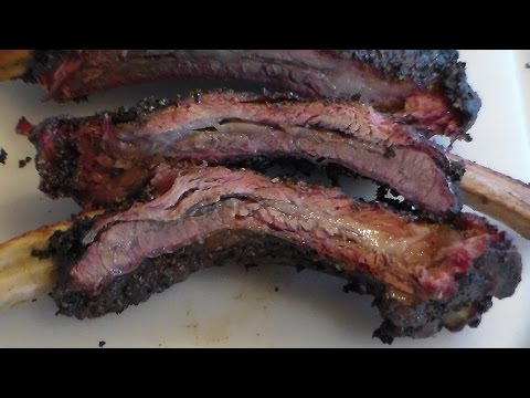 Iowa Beef Ribs - "Texas Style"