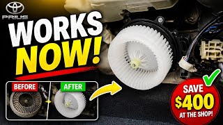 DIY Prius Blower Motor Repair - Skip the $400 Shop Bill