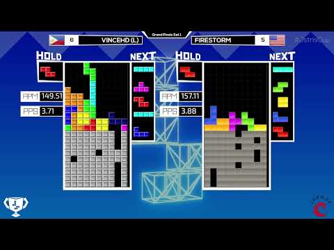 Jstris Cup XIII GRAND FINALS - FireStorm Vs. VinceHD