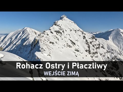 Roháče in winter - climbing Ostry and Płaczliwy