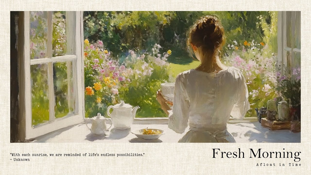Fresh Morning | A playlist for a quiet morning | Work Study Focus Reading | Stress Relief Calm Relax