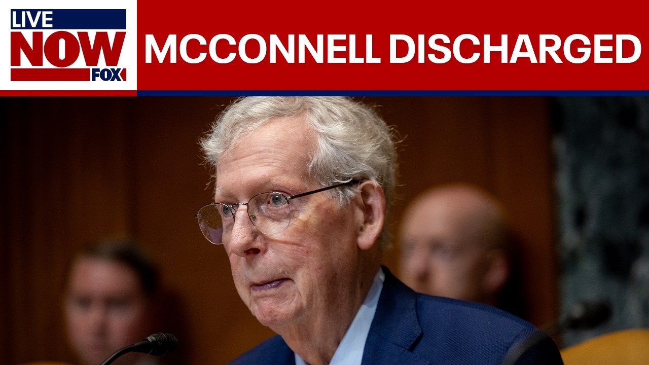 Sen. Mitch McConnell discharged from rehab