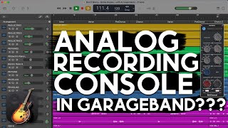 Video thumbnail for Turn GarageBand into an Analog Recording Studio - Analog Obsession BritChannel by The Band Guide