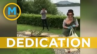 This woman flew across the world just for a game of tag | Your Morning