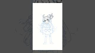 【#お絵描き】リズム天国風イラスト📝毎日お絵描き特訓！　#shorts