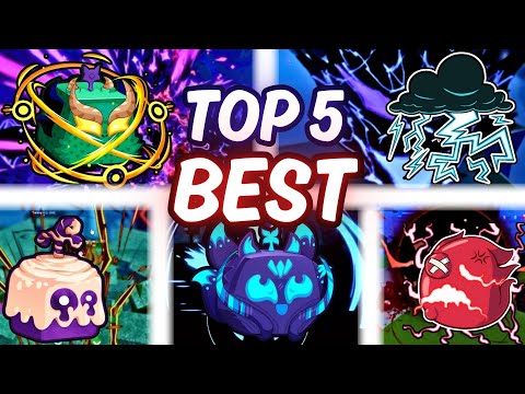 Using the TOP 5 BEST PVP Fruits in Bounty Hunting - Blox Fruits