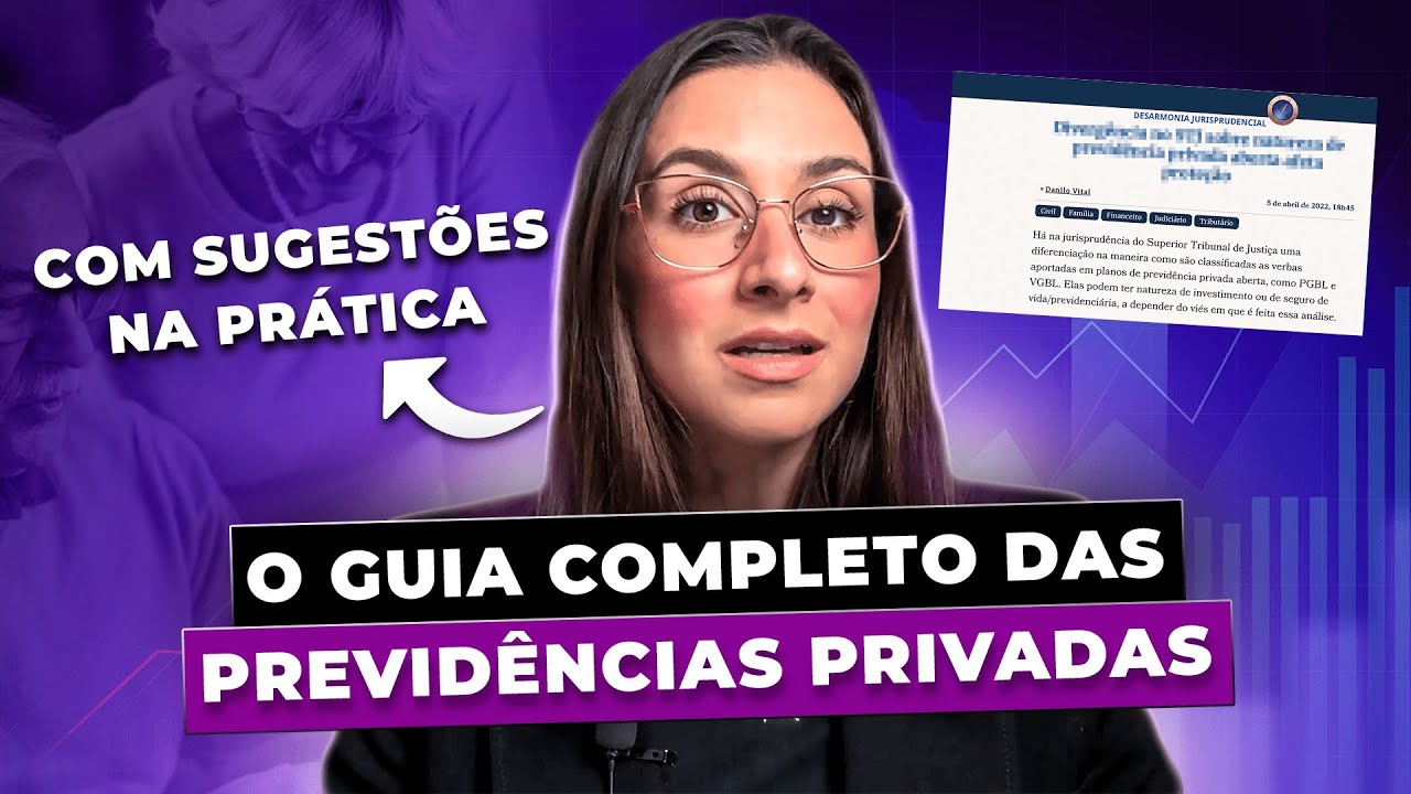 O Guia Completo das PREVIDÊNCIAS PRIVADAS: pra que serve, como escolher, vale a pena ou não?