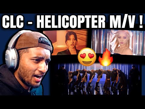 First Time Reacting to CLC !! | CLC(씨엘씨) - 'HELICOPTER' Official MV Reaction !!