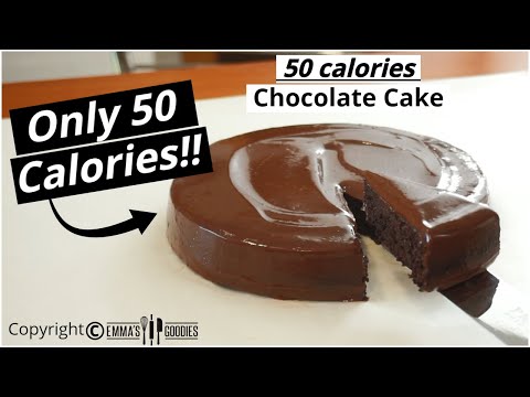 ONLY 50 Calories CHOCOLATE CAKE ! Yes, it's Possible...