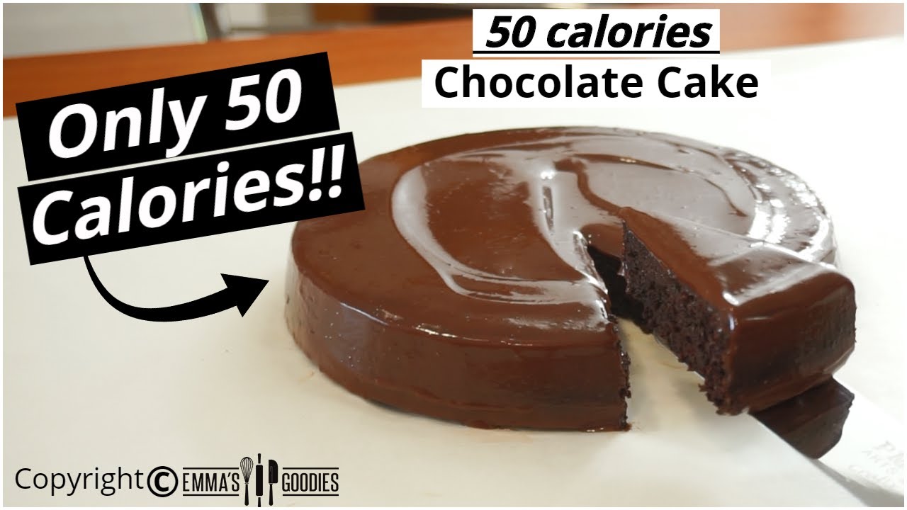 Only 50 Calories Chocolate Cake