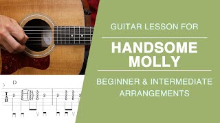 Handsome Molly - Beginner Guitar Lesson!