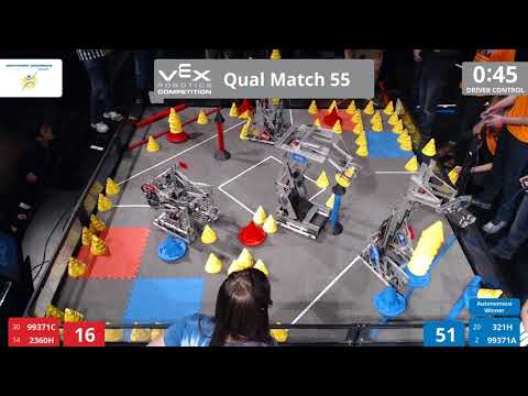 2017 Wildstang VEX Competition Match Q55