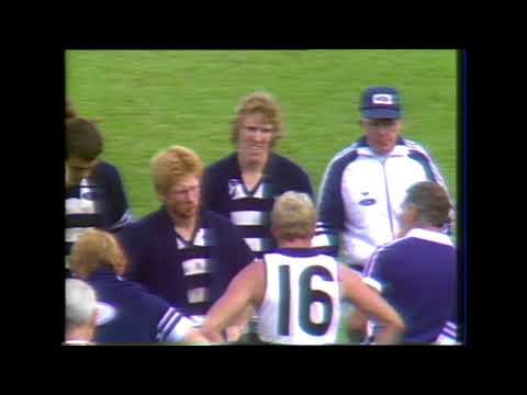 Three Quarter Time behind the scenes - 1985 round 4 Carlton vs Geelong