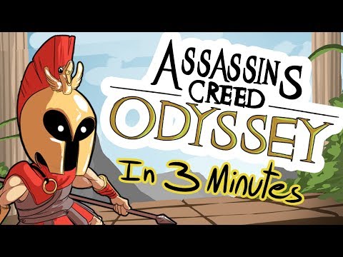 Assassins Creed Odyssey in 3 Minutes | Games Animated