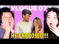 HE PROPOSED!!! Vlog 07 Reaction! | Aishwarya Mohanraj
