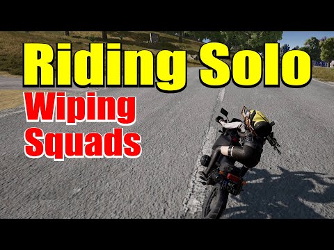 PUBG PC | Riding Solo - Wiping Squads | ERANGEL | (No Commentary)