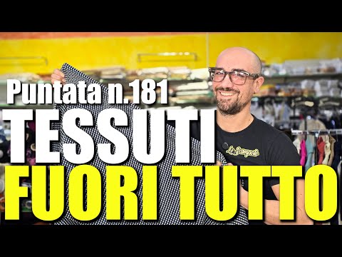 Beautiful fabrics from just €2.95/m! 🇮🇹 The Antonioli Brothers' Remnants - Episode No. 181 🎥