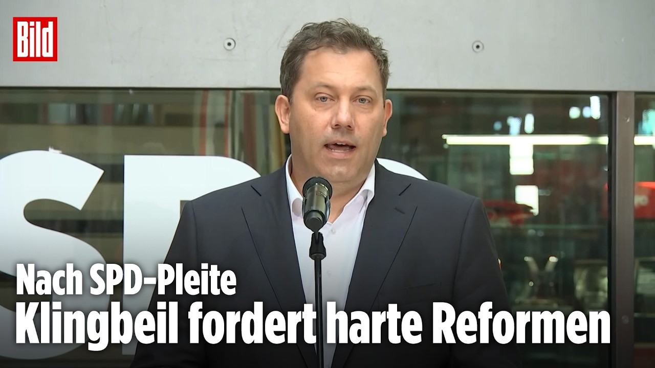 Klingbeil nach SPD-Pleite: „Die Lage ist ernst“