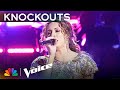 Angie Rey S Gorgeous Voice On Dirt Cheap Earns Coach Bublé S STEAL The Voice Knockouts NBC
