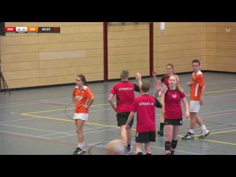 DSC B1 - Oranje Wit B1  ...   Live korfbal in 4K