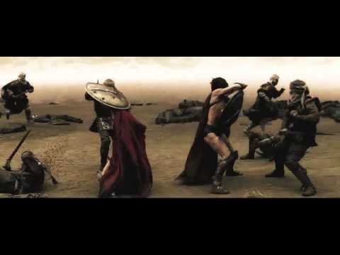 300 - Astinos and Stelios Battle Scene - With TDKR Music