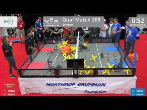 2017 VRC Sci Q209 - 9920A 8059X vs 6980B 5509A - 21 to 16