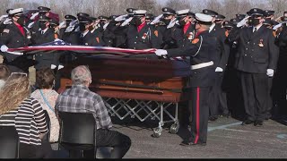 Funeral honors Captain Marty Meyers of Kokomo Fire Department