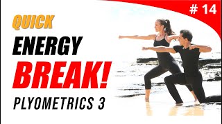 2-Minute Energy Break with Gilad | Plyometrics