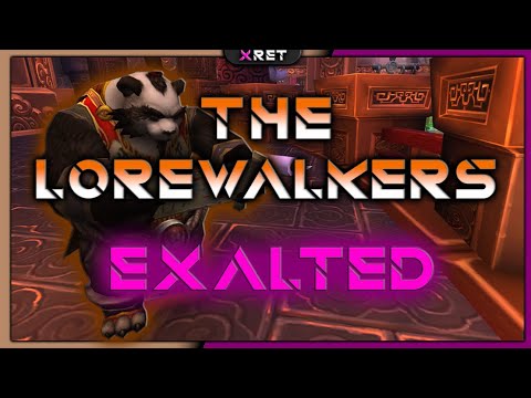 How to get EXALTED with THE LOREWALKERS  (Fastest Way)