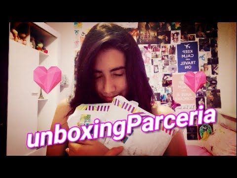 Unboxing de parceria | livros