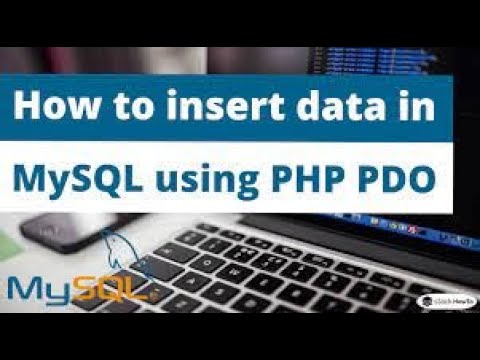 Insert Data In Mysql With Php Pdo Method