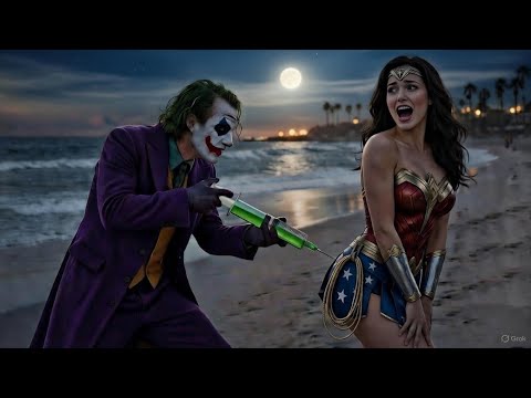 Unexpected Team-Up 💔 Spider Man Against Joker to Save wonder women| AI Story | AI superverse