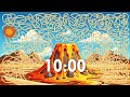 10 Minute Volcano 🌋 Timer Bomb 💣 | Confetti Eruption
