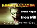 Grand Magus – Iron Will {Karaoke version — Instrumental with lyrics}