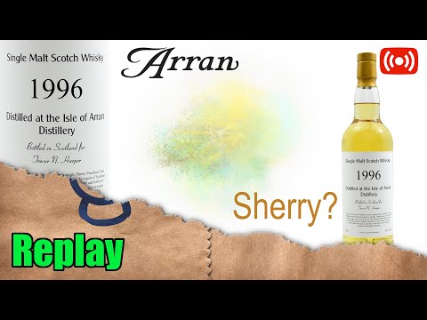 Live 192 - Arran 1996 Private Cask - 'Lemon Bitter Box' - Whisky Mystery 12 Minute Blind Challenge