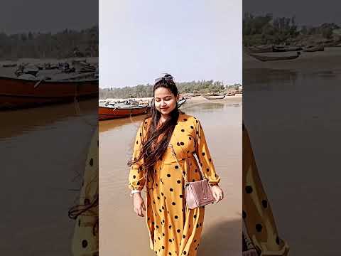 💛🖤💛🖤💛🖤 #ytshorts #love #trending #viral #youtubeshorts #sea #reels #beach #tajpurseabeach #hair