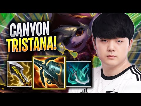CANYON TRIES NEW META TRISTANA JUNGLE! - DK Canyon Plays Tristana JUNGLE vs Rek'sai! | Season 2023