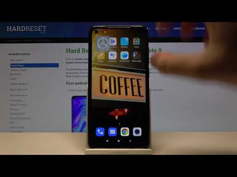 How to Set Up Face Unlock in XIAOMI Redmi Note 9 – Find Face Unlock Option