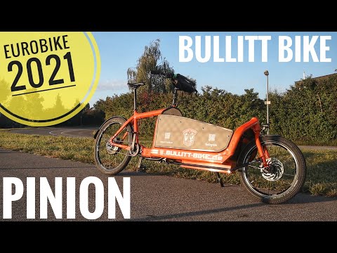 Eurobike 2021 - Pinion gave me a Bullitt for the commute!