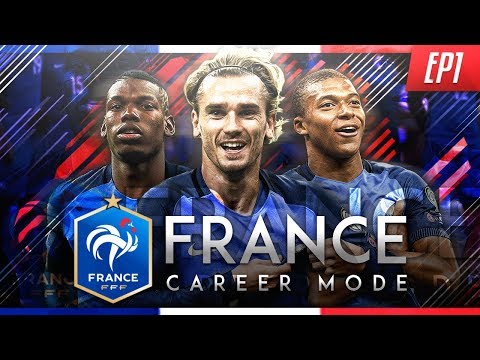 FIFA 18 France World Cup Career Mode - EP1 - The FIFA World Cup Begins!!