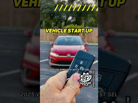 Vehicle Start Up // 2025 Volkswagen Jetta 1.5T SEL