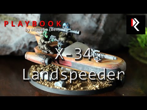 The Playbook - X-34 Landspeeder