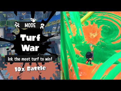 Splatoon 3 - Team Skeleton vs. Team Zombie 10x Battle [Splatoween Splatfest]