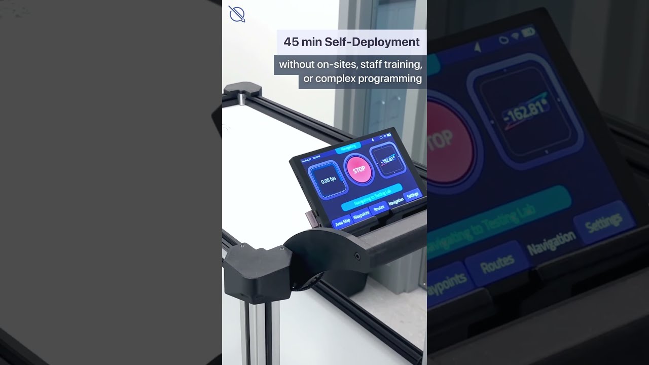 The Future of Lab Automation? Delivering Supplies with the Model C2 AMR Robot Cart