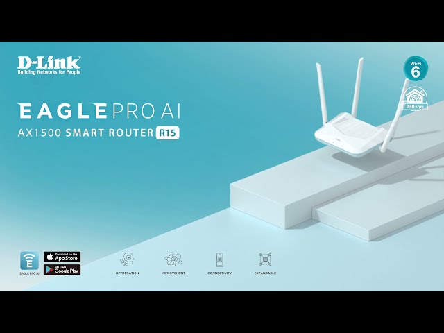 D-Link Eagle Pro AI AX1500 WiFi 6 Smart Router video