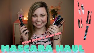 MASCARA HAUL! WHAT TO BUY AND WHAT NOT TO BUY! HIGH-END AND