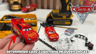 2026 ‘Race Ready’ Lightning McQueen Custom Diecast: How To Make Determined Cars 3 LMQ | Build Review